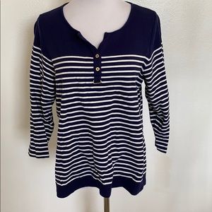 Allison Daley top, petite large
